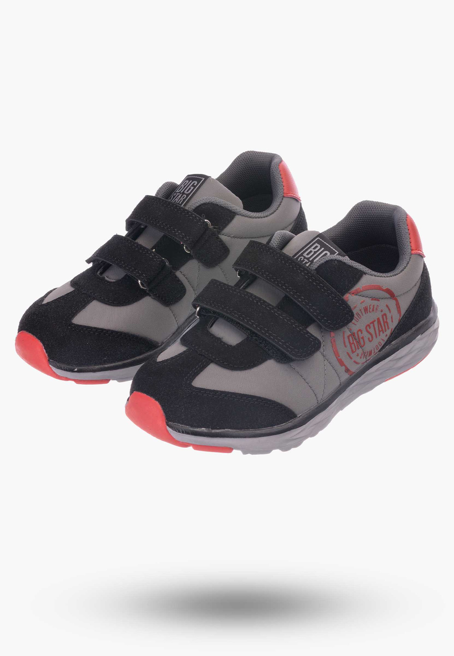 Buty Chłopięce Big Star Sneakersy na rzepy JJ374208