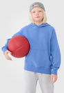 Bluza Chłopięca 4F Niebieska z Kapturem Oversize 4FJWSS25TSWSM1712