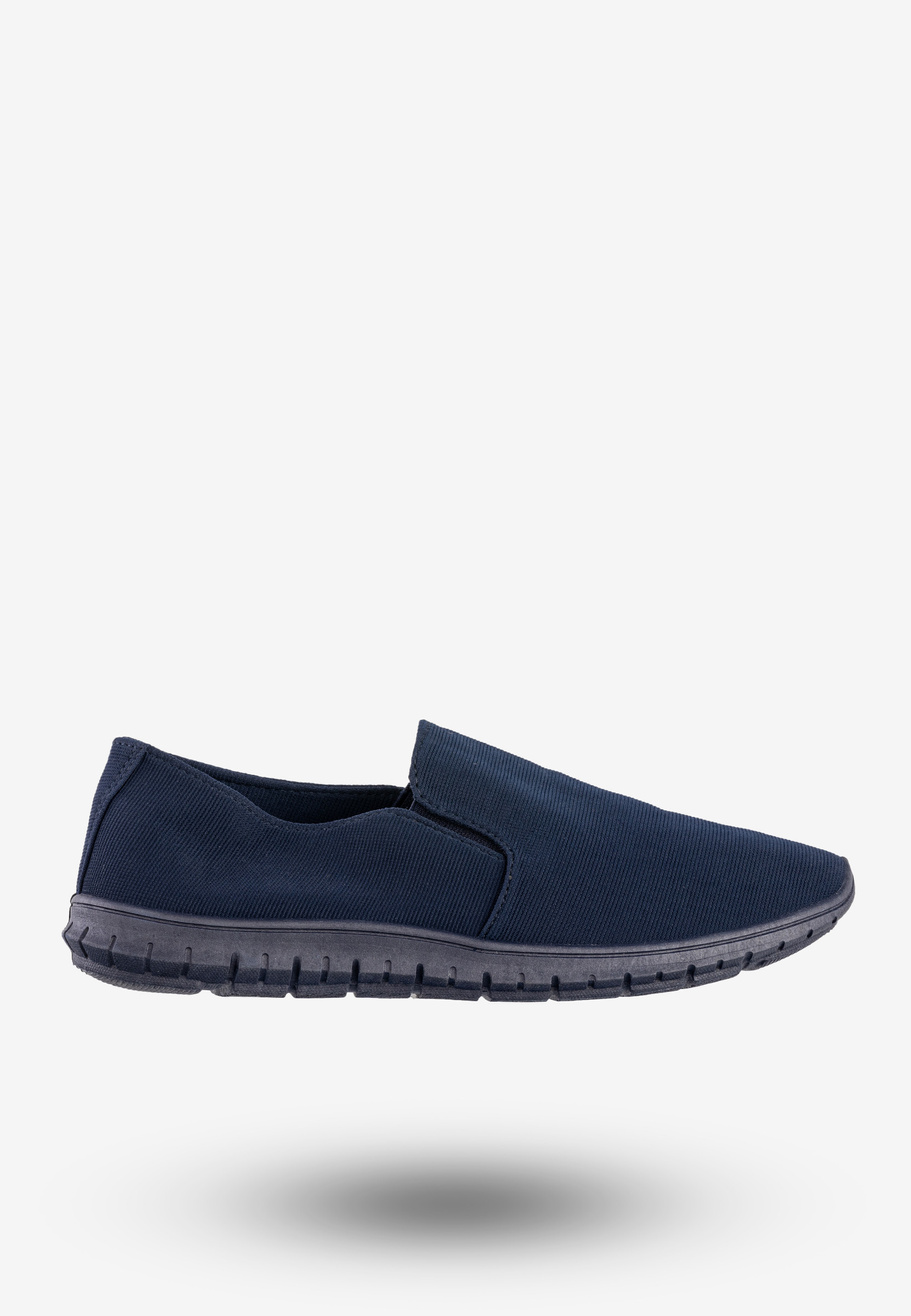 Sneakersy Damskie Wsuwane Buty Sportowe Lekkie Granatowe Bella Paris CB859-47