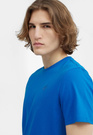 Koszulka Męska 4F Sportowy T-shirt Niebieski Regular 4FSS23TTSHM536