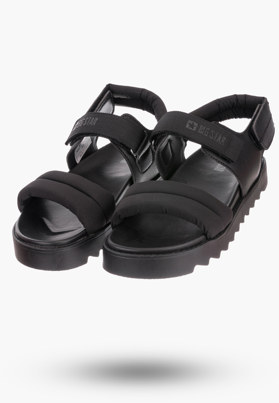 Sandały Big Star Czarne Buty Damskie NN274750