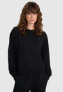 Bluza Damska 4F Dresowa Sportowa Nierozpinana Bez Kaptura Czarna 4FWMM00TSWSF1765