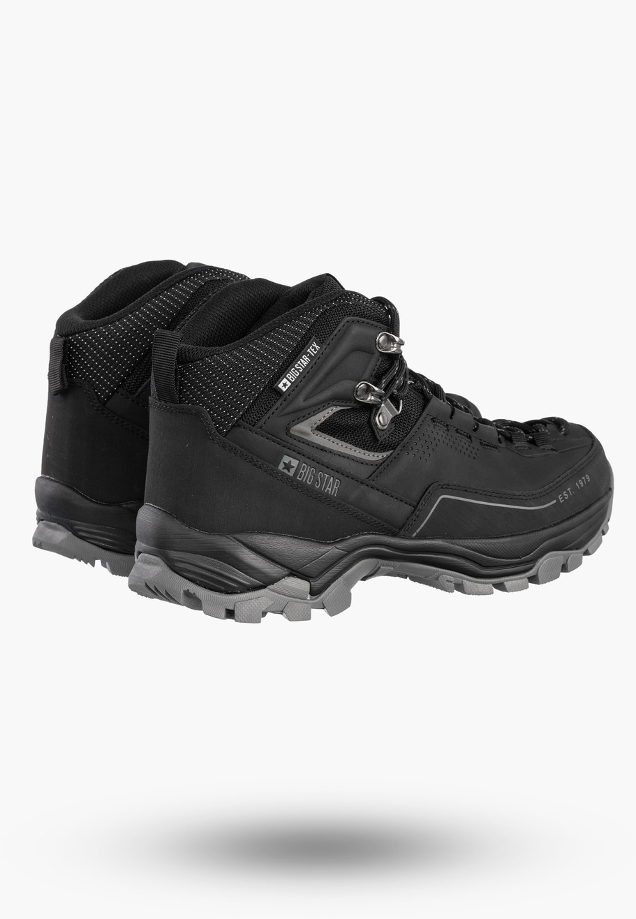 Buty Męskie BIG STAR Wysokie WODOODPORNE Zimowe Trapery OO174341