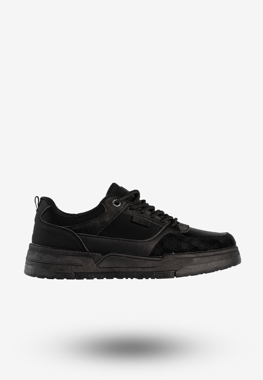 Sneakersy Męskie BIG STAR Sportowe Buty Czarne RR174606