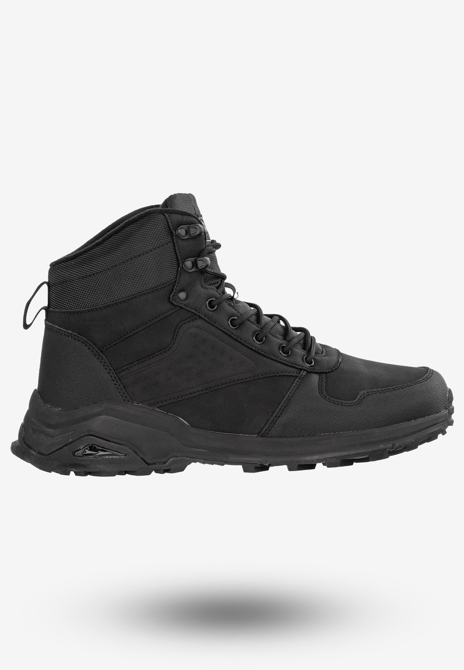 Trekkingi Męskie Buty Trzewiki na Zimę Czarne DK VB17157