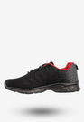Sneakersy Młodzieżowe Buty Sportowe Do Biegania Czarne DK