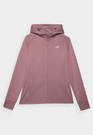 Bluza Damska 4F Sportowa Rozpinana Szybkoschnąca Treningowa Różowa 4FWSS24TFSWF270