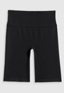 Kolarki Damskie 4F Sportowe Legginsy Szybkoschnące Bezszwowe Treningowe Czarne 4FWSS26TFSTF109