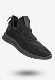 Sneakersy Męskie Buty Wsuwane Sportowe BIG STAR Czarne LL174336