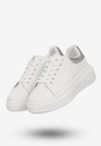 Sneakersy Damskie BIG STAR Buty Półbuty Sportowe Na Platformie Białe SS274245
