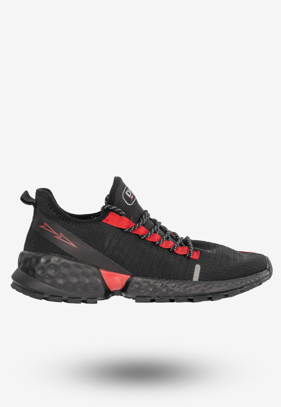 Półbuty Sportowe Męskie Buty Treningowe Czarne DK XR-3339