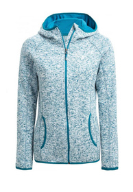 Bluza Damska Outhorn Sportowa Rozpinana Z Kapturem Niebieska HOZ18-PLD605