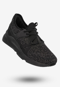 Sneakersy Męskie Buty Sportowe Treningowe Czarne DK SY19009