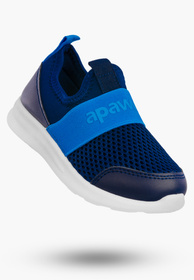 Sneakersy Dziecięce Wsuwane Buty Lekkie Sportowe Granatowe APAWWA ZC09