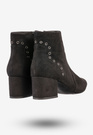 Botki Damskie Zimowe Buty Na Klocku Goodin Czarne GD-BM-79