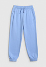Spodnie Dziewczęce 4F Sportowe Dresowe Jogger Ocieplane Niebieskie 4FJWSS26TTROF1502