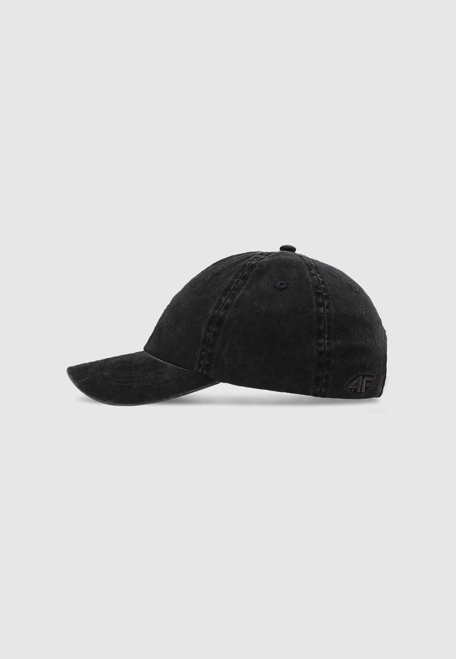 Czapka z daszkiem 4F Dziecięca Kaszkietówka Sportowa Antracyt 4FJWSS25ACABU390