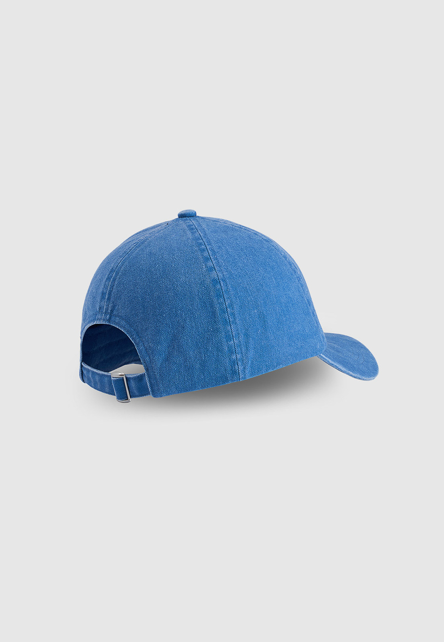 Czapka Sportowa 4F Dziecięca Kaszkietówka Baseballówka Z Daszkiem Niebieska 4FJWSS26ACABU548