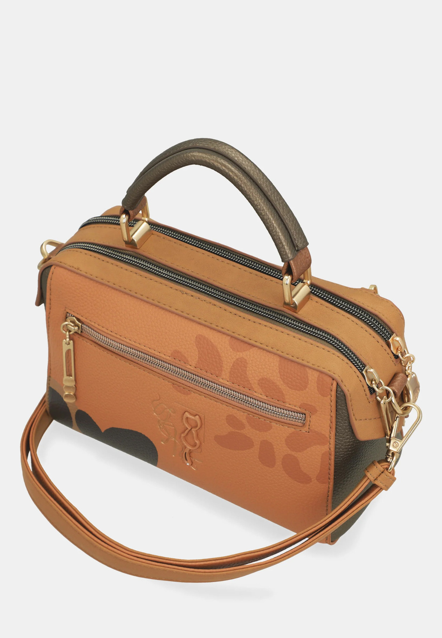 Torebka Damska ANEKKE Torba Na Ramię Crossbody Brązowa GAIA 42873-443
