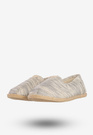 Espadryle Damskie Prążkowane Lekkie Buty Szare N.E.W.S. 02TX76709