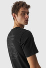 Koszulka Męska 4F T-shirt Czarny Logo