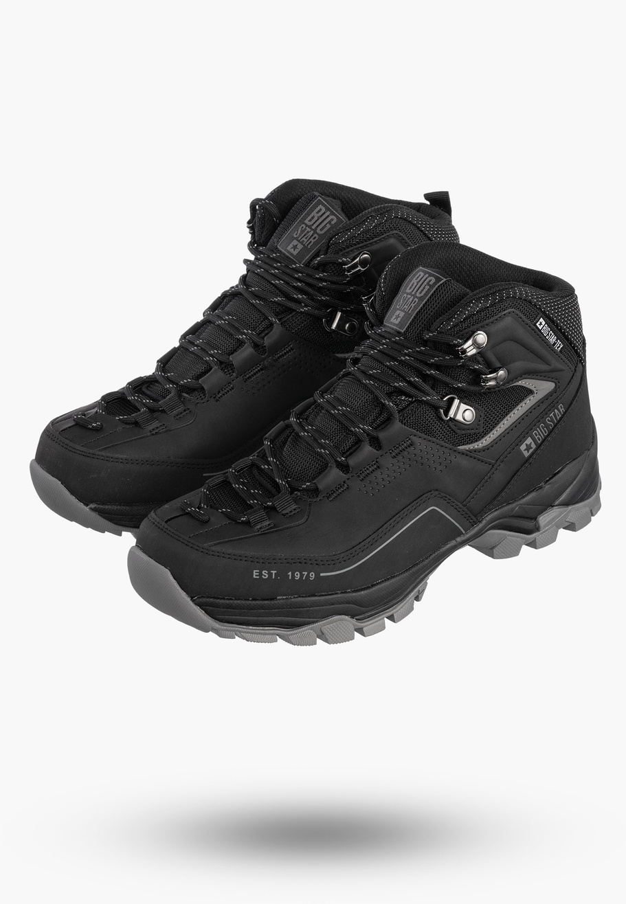 Buty Męskie BIG STAR Wysokie WODOODPORNE Zimowe Trapery OO174341