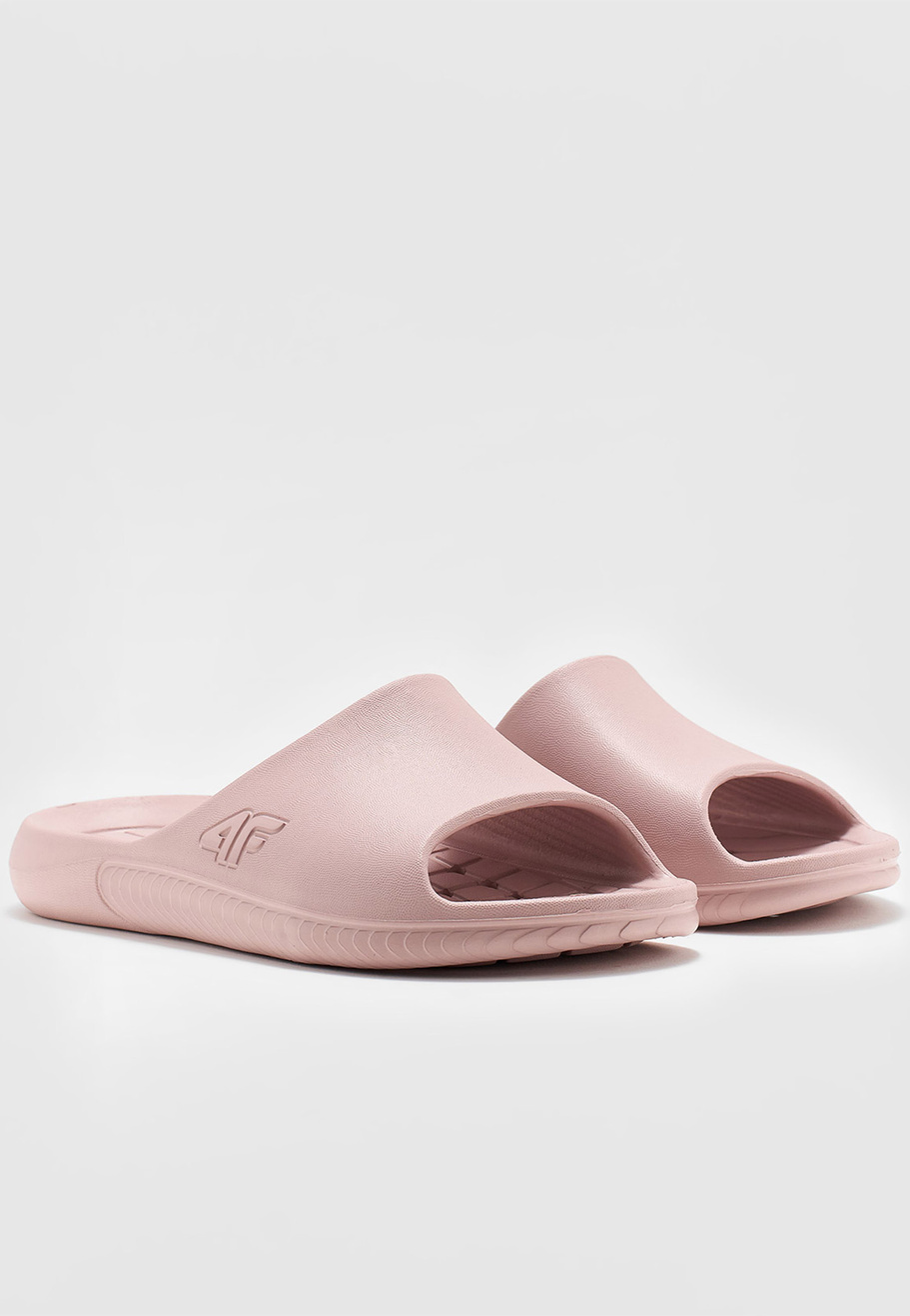 Klapki Dziecięce 4F Buty Casual Basenowe Lekkie Różowe 4FJRMM00FFLIU128A