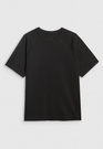 Koszulka Męska 4F Sportowa Bawełniana Oversize T-Shirt Basic Czarny 4FWAW25TTSHM2360
