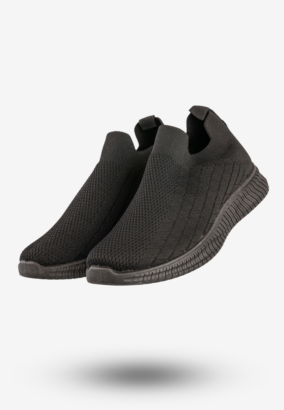 Sneakersy Męskie Wsuwane Buty Sportowe Półbuty Czarne Good To Great G-51
