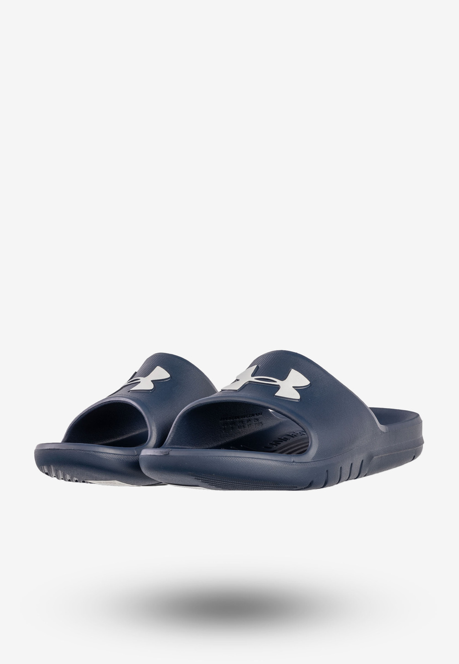 Klapki Męskie Under Armour Buty Klasyczne Sportowe Granatowe UA Core PTH SL