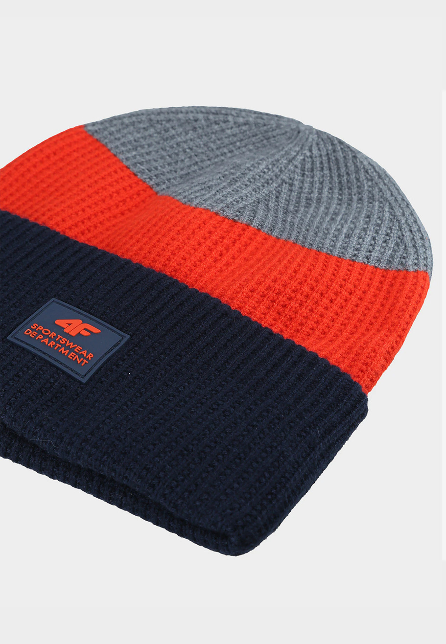Czapka Dziecięca 4F Zimowa Beanie Czerwona 4FJWAW24ACAPM426