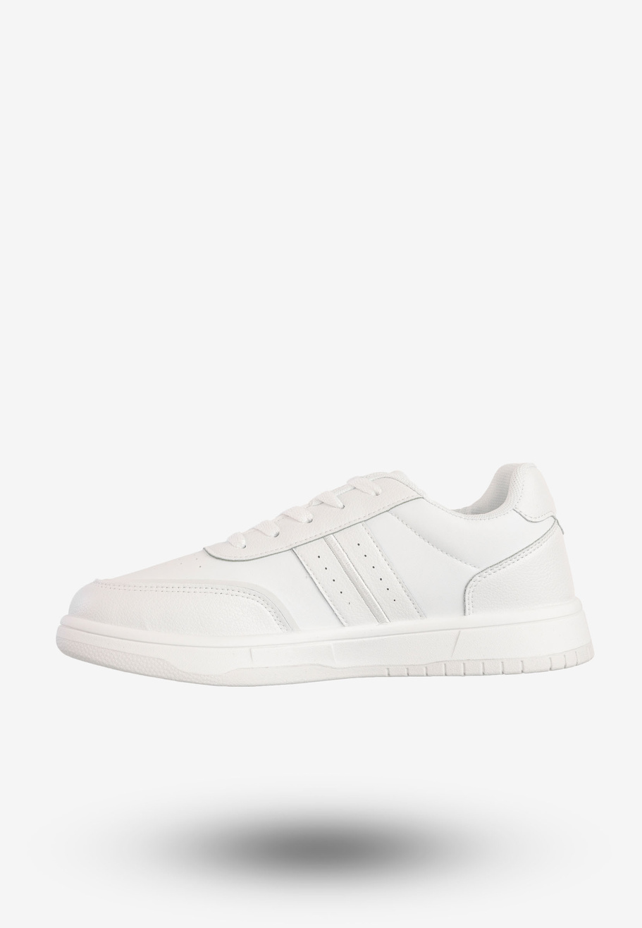Sneakersy Męskie BIG STAR Buty Sportowe Hi-Poly System Białe RR174262