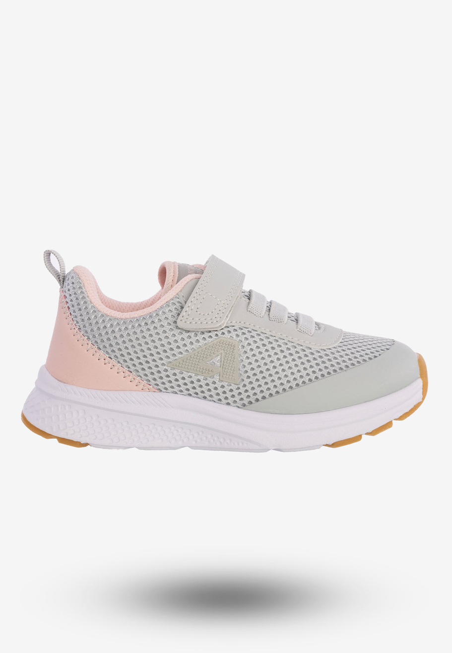 Buty Sportowe Dla Dziewczynki Dziecięce Na Rzepy American Club Szare ES129/23