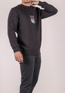 Bluza męska bez kaptura z nadrukiem INFINITE M3280