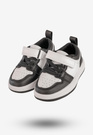 Sneakersy Dziecięce Na Rzepy Buty Sportowe Czarne Apawwa TC820