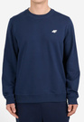 Bluza Męska 4F Sportowa Bez Kaptura Nierozpinana Granatowa 4FWMM00TSWSM2549