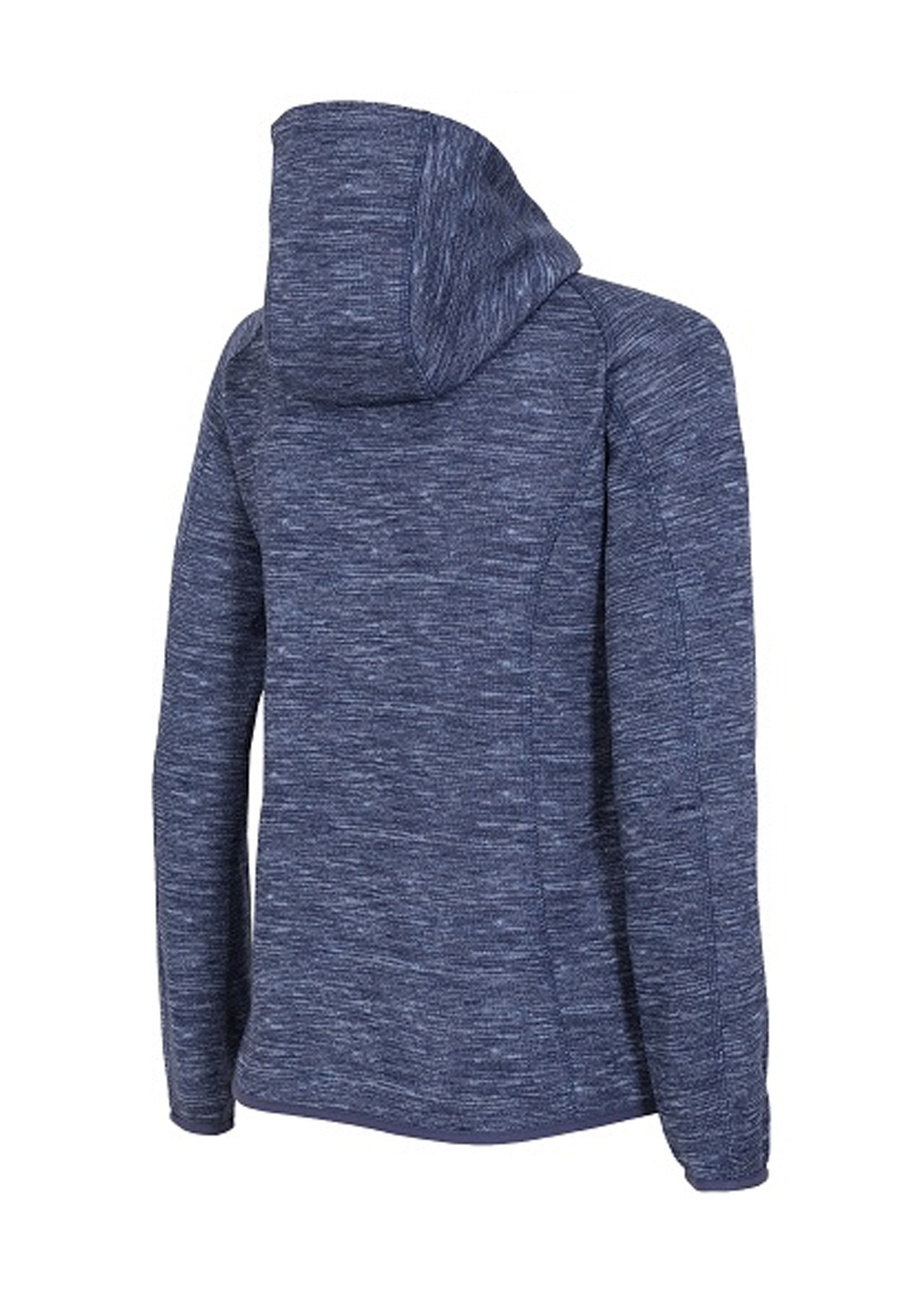 Bluza Damska 4F Sportowa Rozpinana Z Kapturem Granatowa H4L18-PLD003