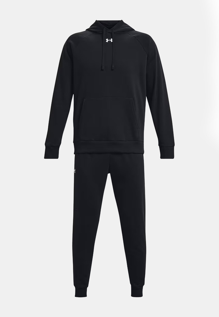 Zestaw dresowy Męski Set Under Armour Sportowy Slim Fit Czarny 1379768-001