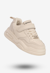 Sneakersy Dziecięce Na Rzepy Buty Sportowe Skórzana Wkładka Apawwa