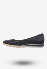 Półbuty Damskie Buty Skórzane Eleganckie Granatowe eSKa 1126