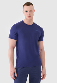Koszulka Męska 4F T-shirt Treningowy Szybkoschnący Granatowy 4FWSS25TFTSM1343