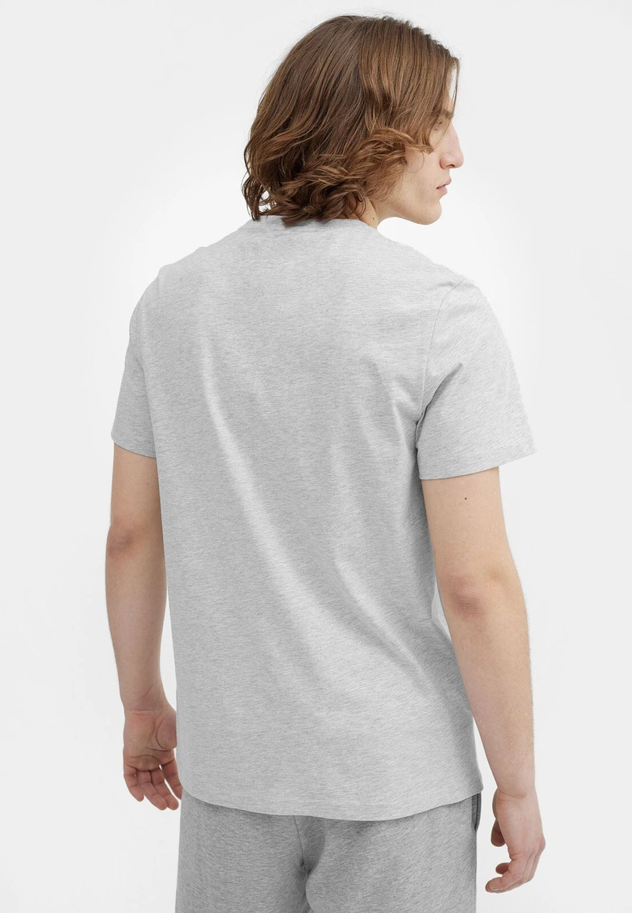 Koszulka Męska 4F Sportowy T-shirt Szary Regular 4FSS23TTSHM536