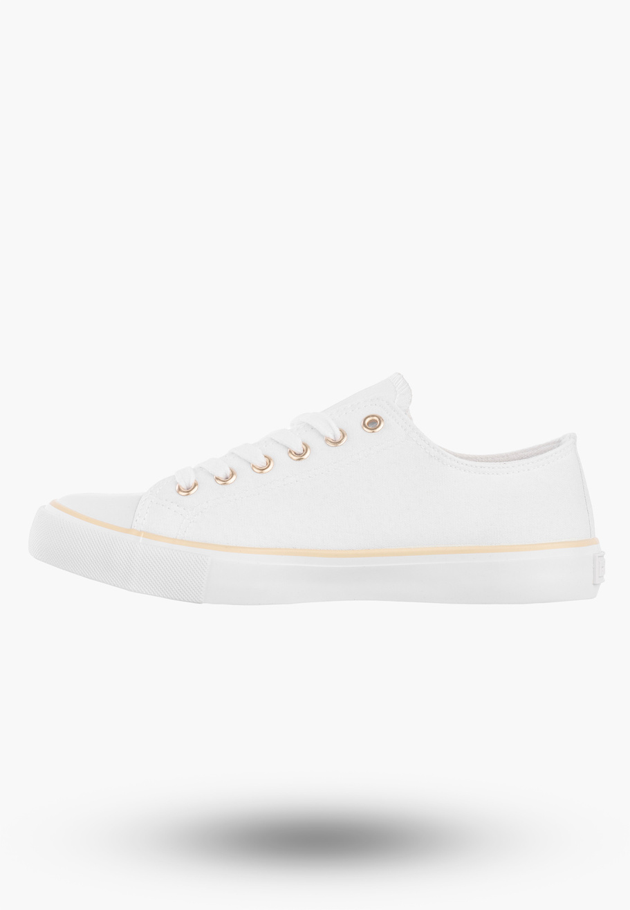 Trampki Damskie BIG STAR Buty Klasyczne Sportowe Białe TT274772