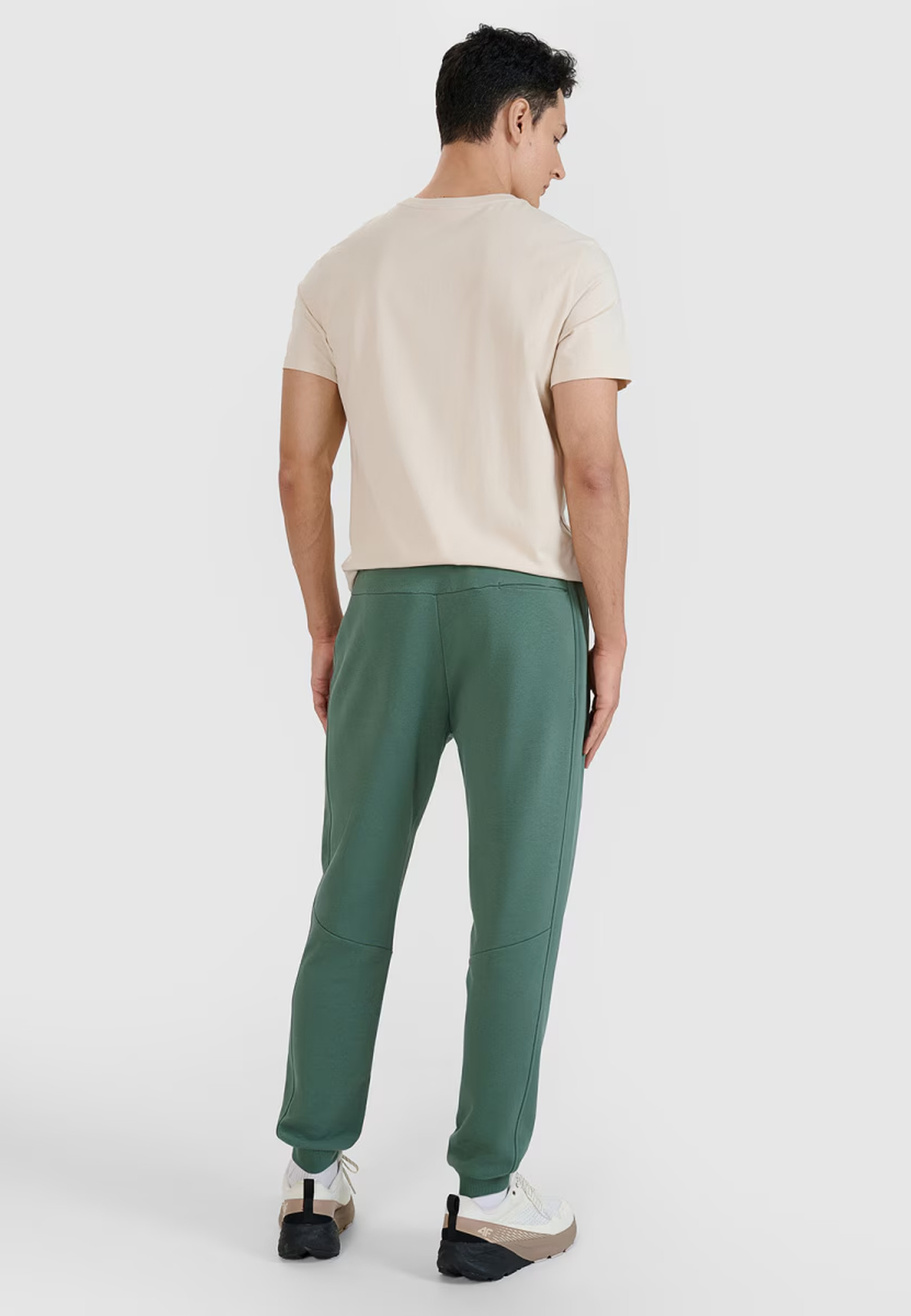 Spodnie Męskie 4F Dresy Sportowe Khaki 4FWSS24TTROM645
