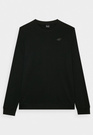 Bluza Dresowa Męska 4F Bez Kaptura Basic Czarna 4FWMM00TSWSM1767