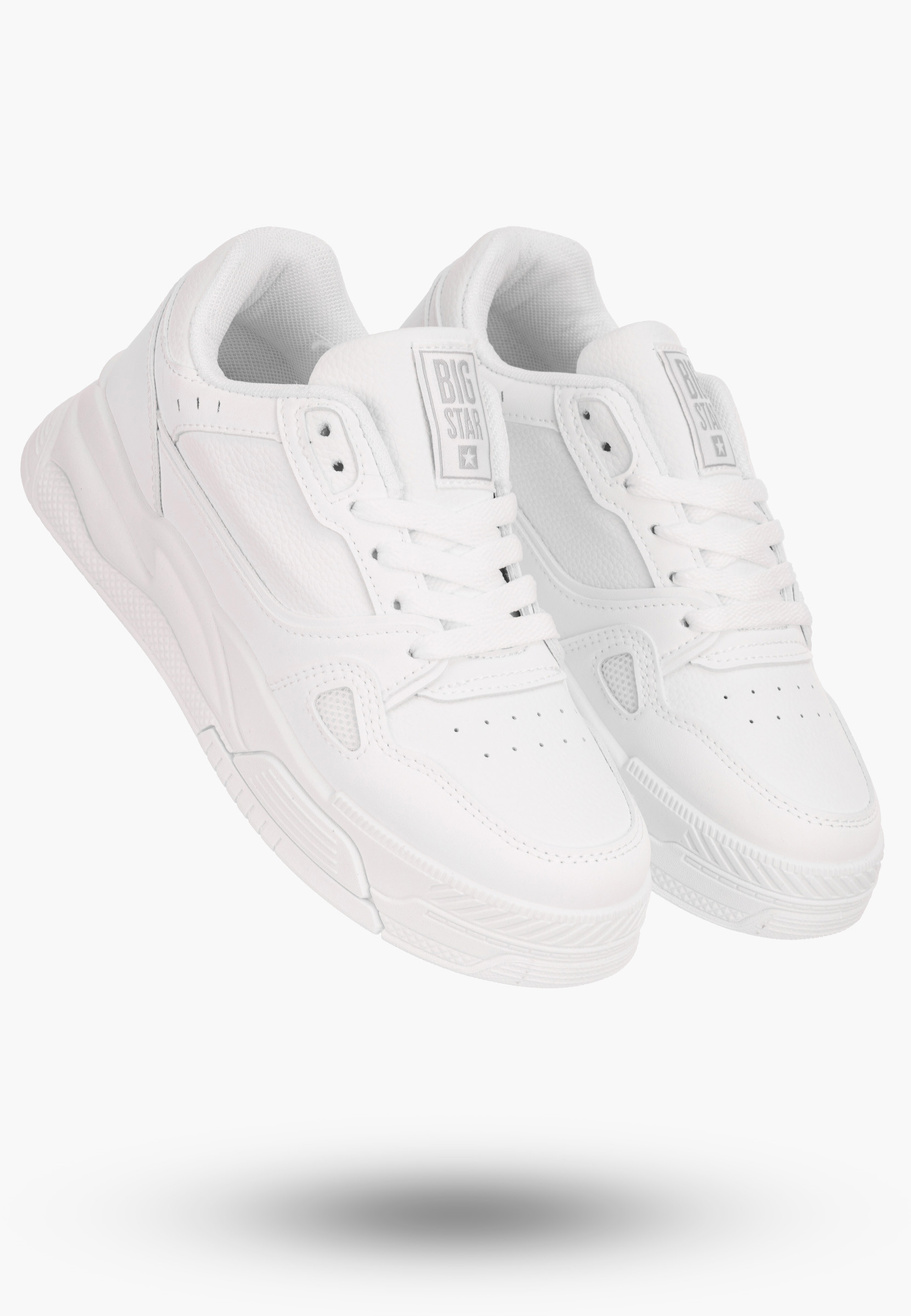 Sneakersy BIG STAR Białe Buty Sportowe Damskie Młodzieżowe Białe NN274667
