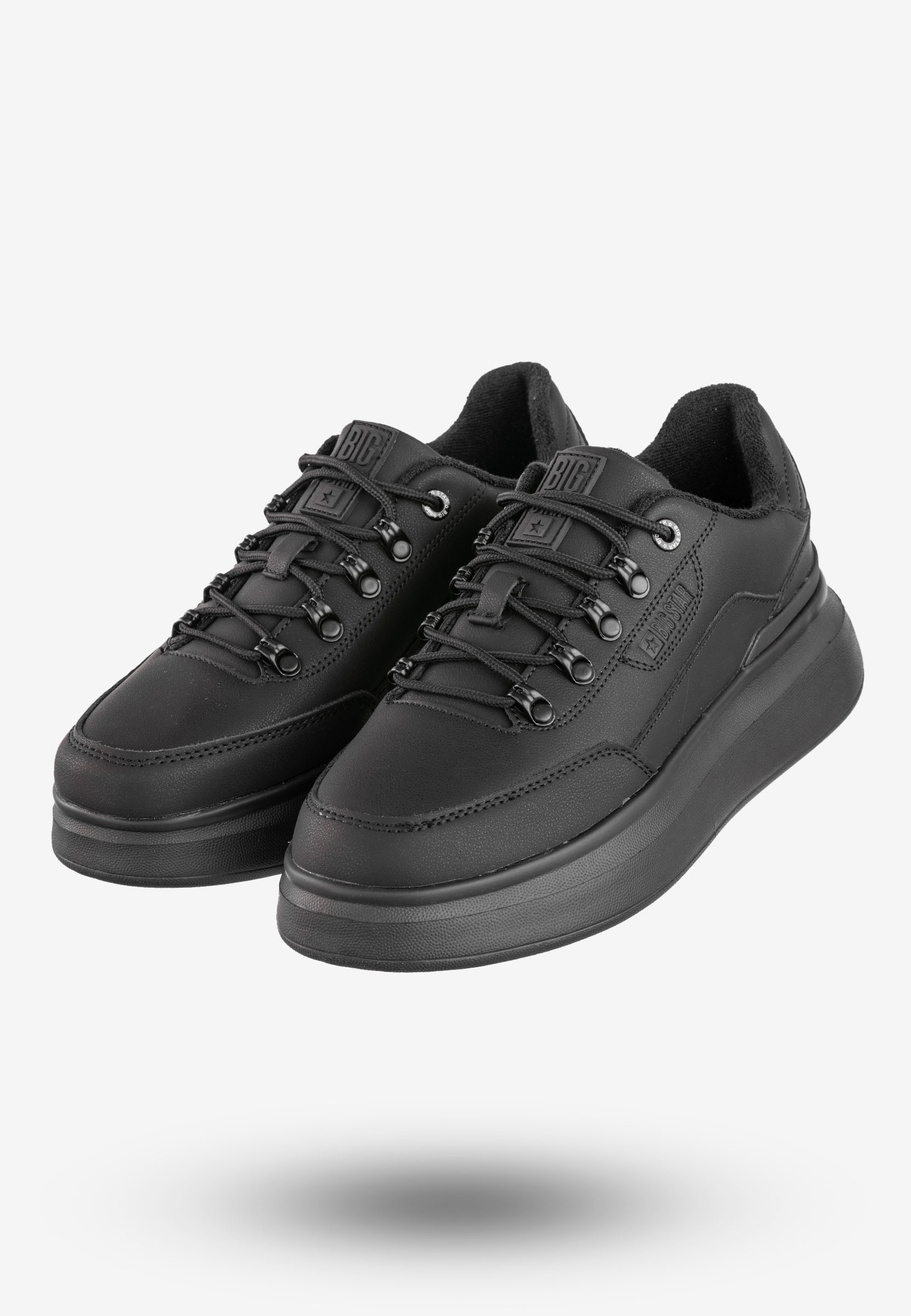 Sneakersy Męskie Buty Sportowe BIG STAR Czarne OO174306