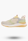 Buty Damskie RIEKER Półbuty Skórzane Sportowe Sneakersy Beżowe W2506-60