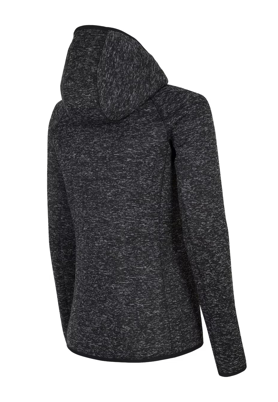 Bluza Damska 4F Sportowa Rozpinana Z Kapturem Czarna H4Z18-PLD002