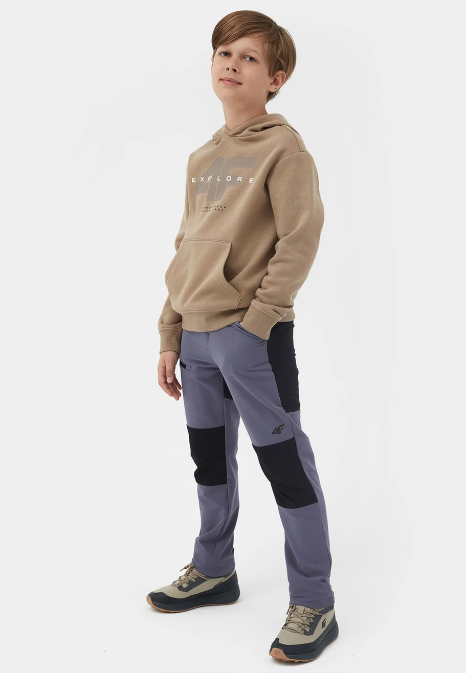 Bluza Chłopięca 4F z kapturem camel